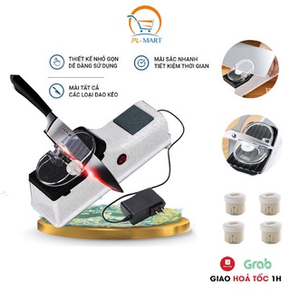 Máy mài dao điện tự động mẫu mới nhất, mài dao kéo tặng kèm đá mài