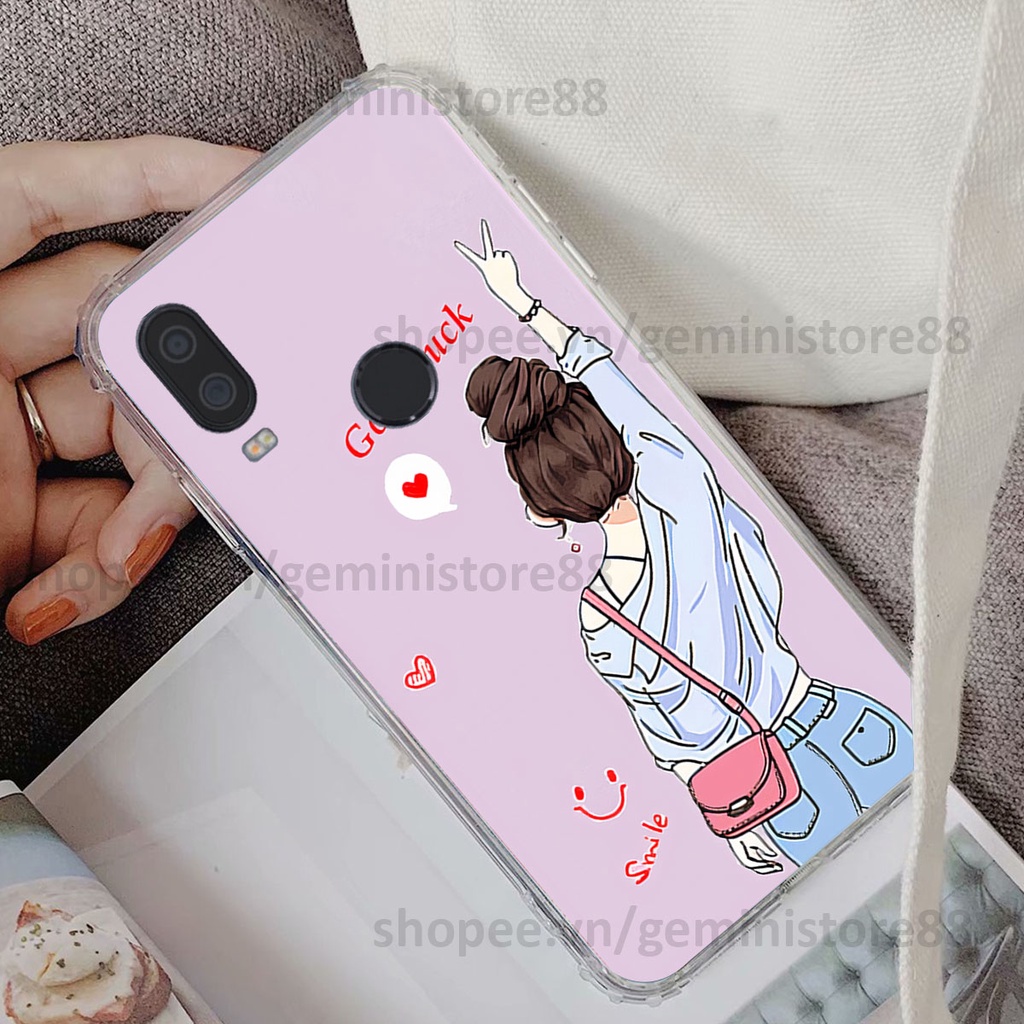 Ốp Vsmart Active 1 / Active 1 Plus / Active 1+ in hình cô gái be happy trẻ trung cá tính năng động