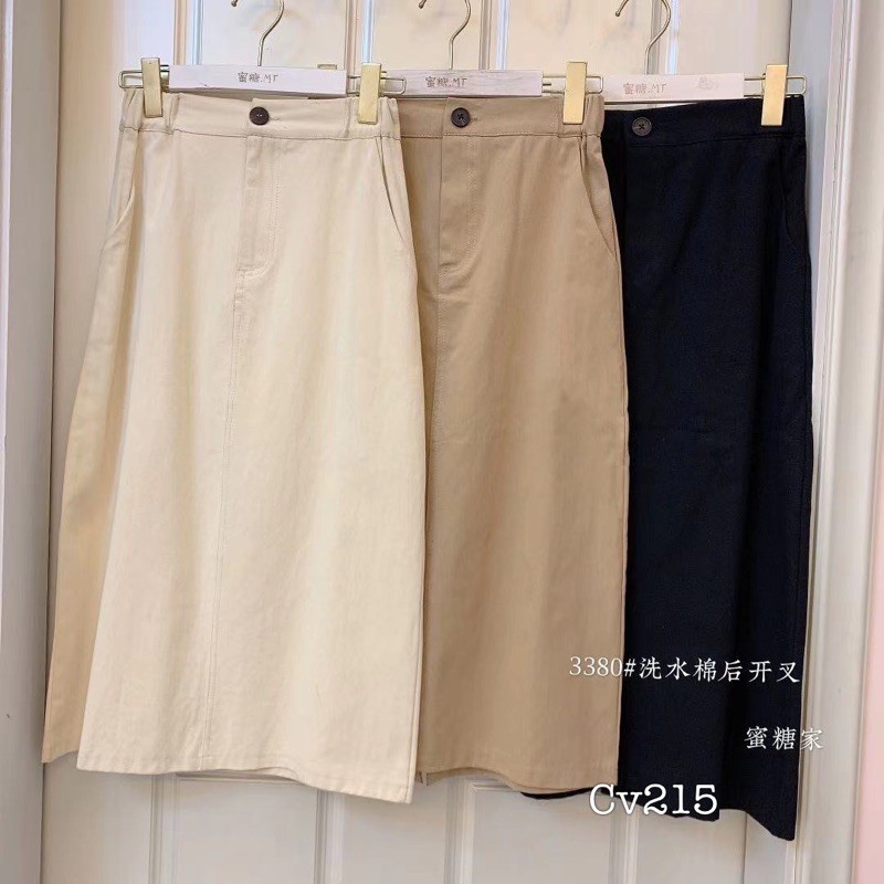 CHÂN VÁY CHỮ A TRƠN