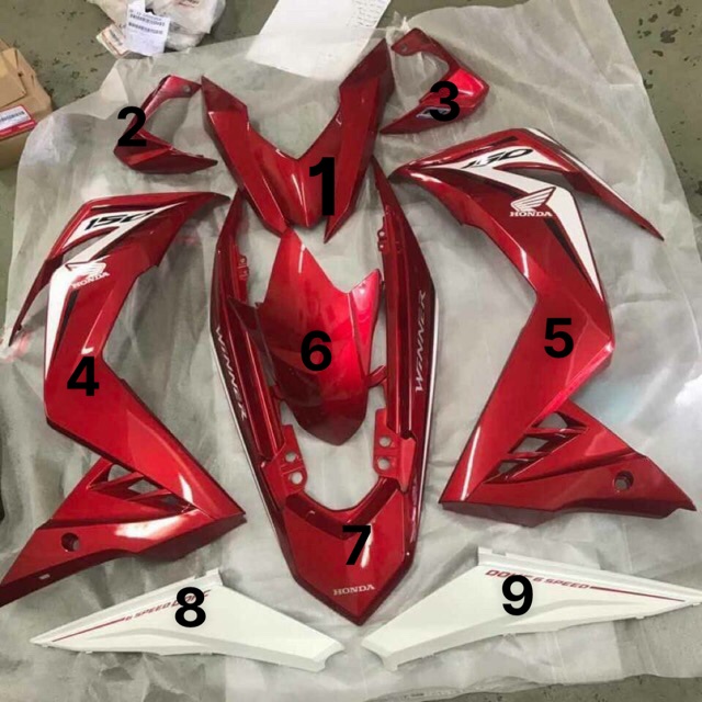 DÀN ÁO WINNER V1 ĐỎ 2018  ZIN HÃNG