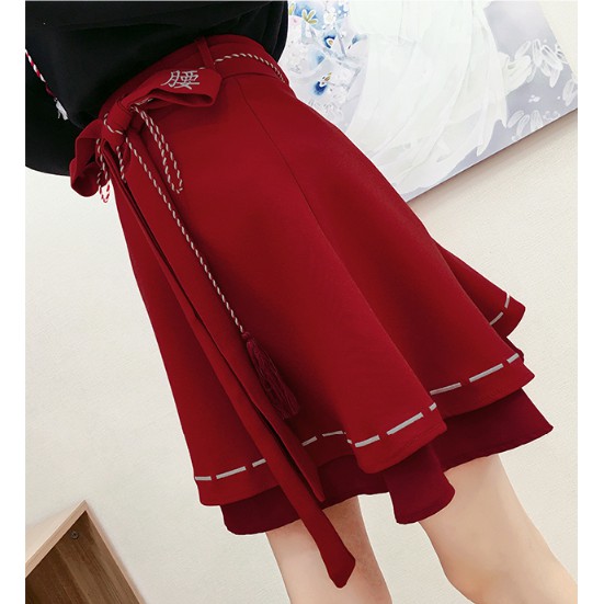 [Order] YAS0315-Chân váy 2 lớp phong cách Nhật Bản | BigBuy360 - bigbuy360.vn