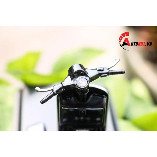 MÔ HÌNH XE VESPA PX 2016 BLACK 1:18 WELLY 7171A