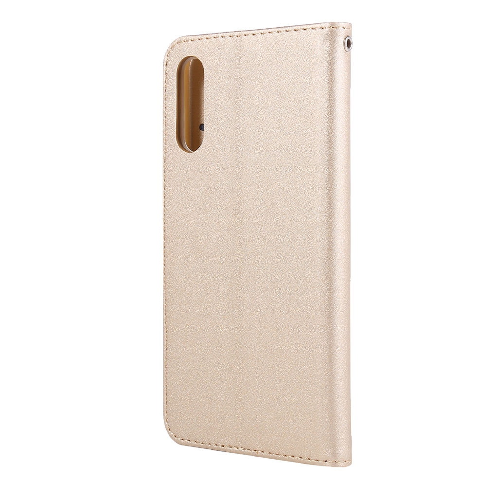 Bao da điện thoại dễ thương hình mèo có khe chứa thẻ dành cho điện thoại Samsung A70 A50 A40 A30 A20 A20E A10 | BigBuy360 - bigbuy360.vn