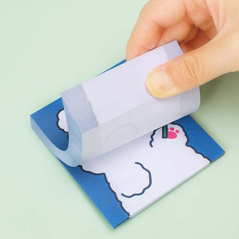 Giấy ghi chú hình gấu ngộ nghĩnh đáng yêu