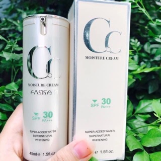 Kem nền cc moisture cream fasisam spf30