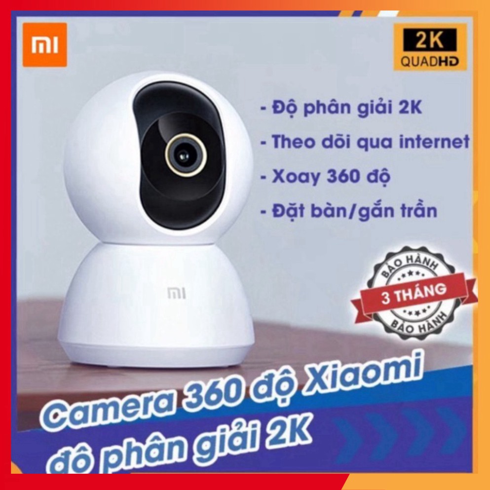 GIÁ CHƯA TỪNG CÓ Camera ip xoay 360 độ Xiaomi Mijia 2k 2020 GIÁ CHƯA TỪNG CÓ