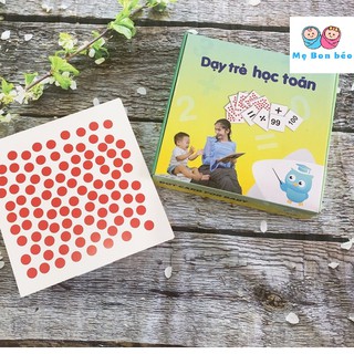 GDKIDS - THẺ HỌC TOÁN CHUYÊN SÂU DOT CARD - CHUẨN PP GLENN DOMAN