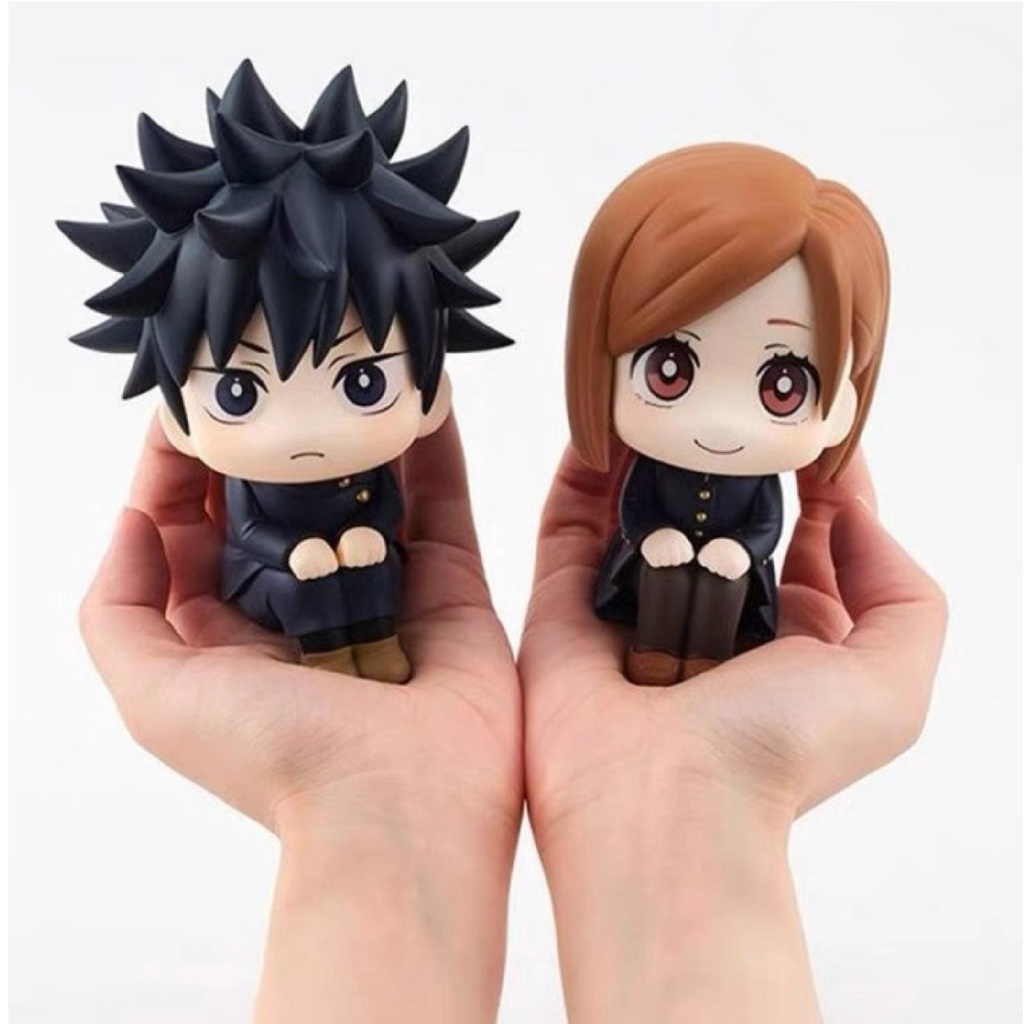 Mô hình Jujutsu Kaisen Chibi Gojo Satoru, Megumi, Nobara, Yuji Itadori cute, figure anime chú thuật hồi chiến siêu decor