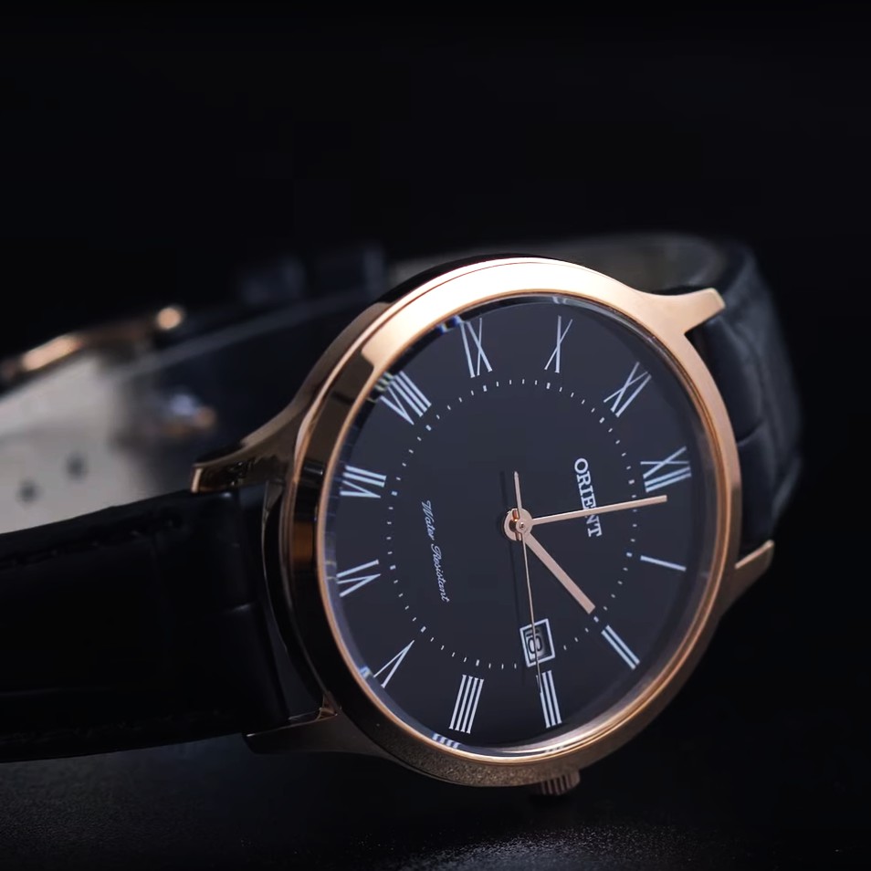 Đồng hồ nam dây da Orient RF-QD0007B10B , chính hãng full box , quartz , chống nước