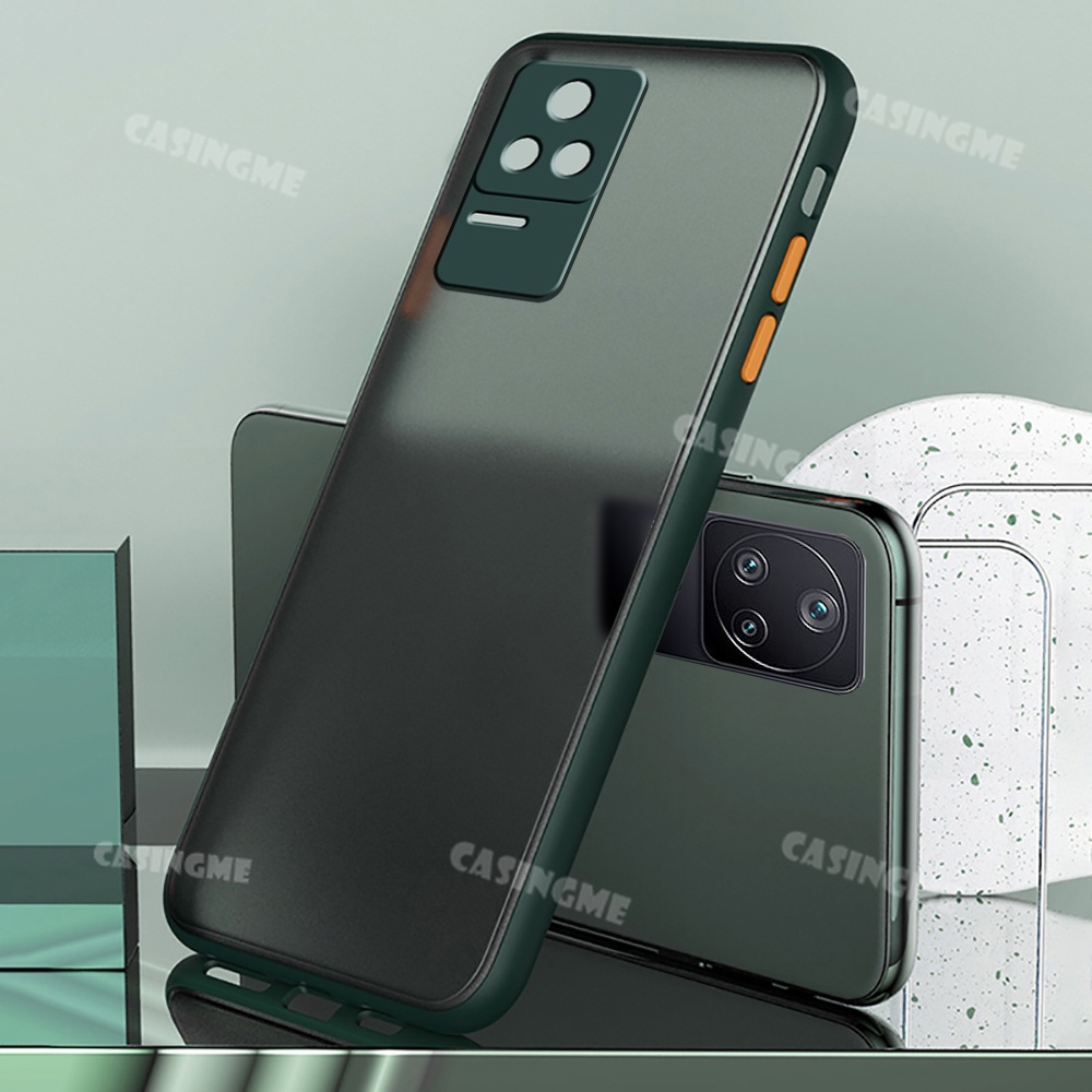 Ốp Điện Thoại PC Cứng Viền TPU Trong Suốt Chống Sốc Cho Xiaomi Poco F4 PocoF4 F3 GT Redmi K40 K40s