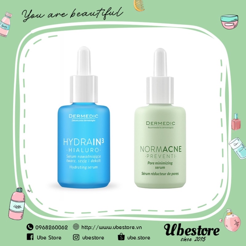 TINH CHẤT DƯỠNG DERMEDIC SERUM 30ML