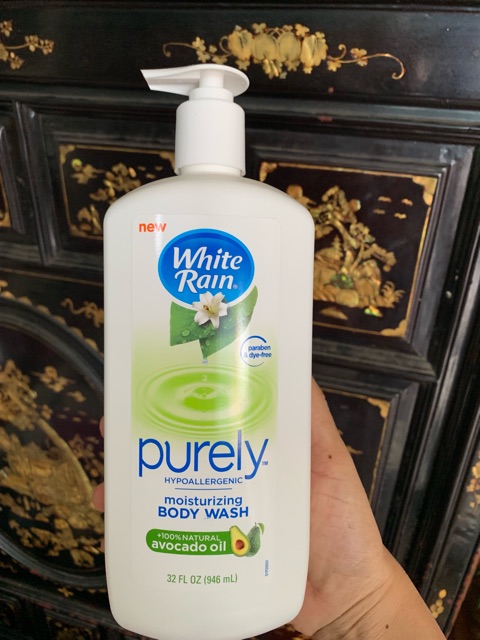 Chuẩn Mỹ Sữa tắm White Rain Purely Avocado Oil 946 ml | BigBuy360 - bigbuy360.vn