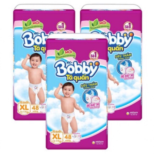 Tã quần bobby XL48