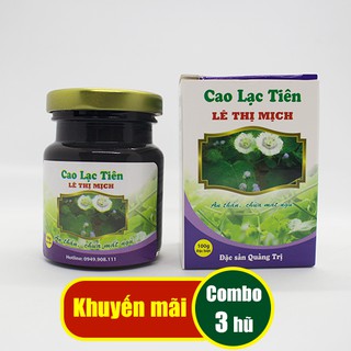 Combo Khuyến mãi 3 Hộp Cao Lạc tiên