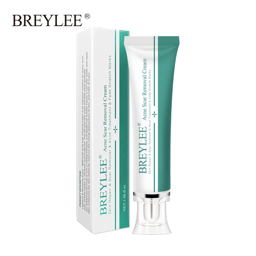 Kem hỗ trợ giảm Sẹo Mụn BREYLEE Làm Sáng Da 30g