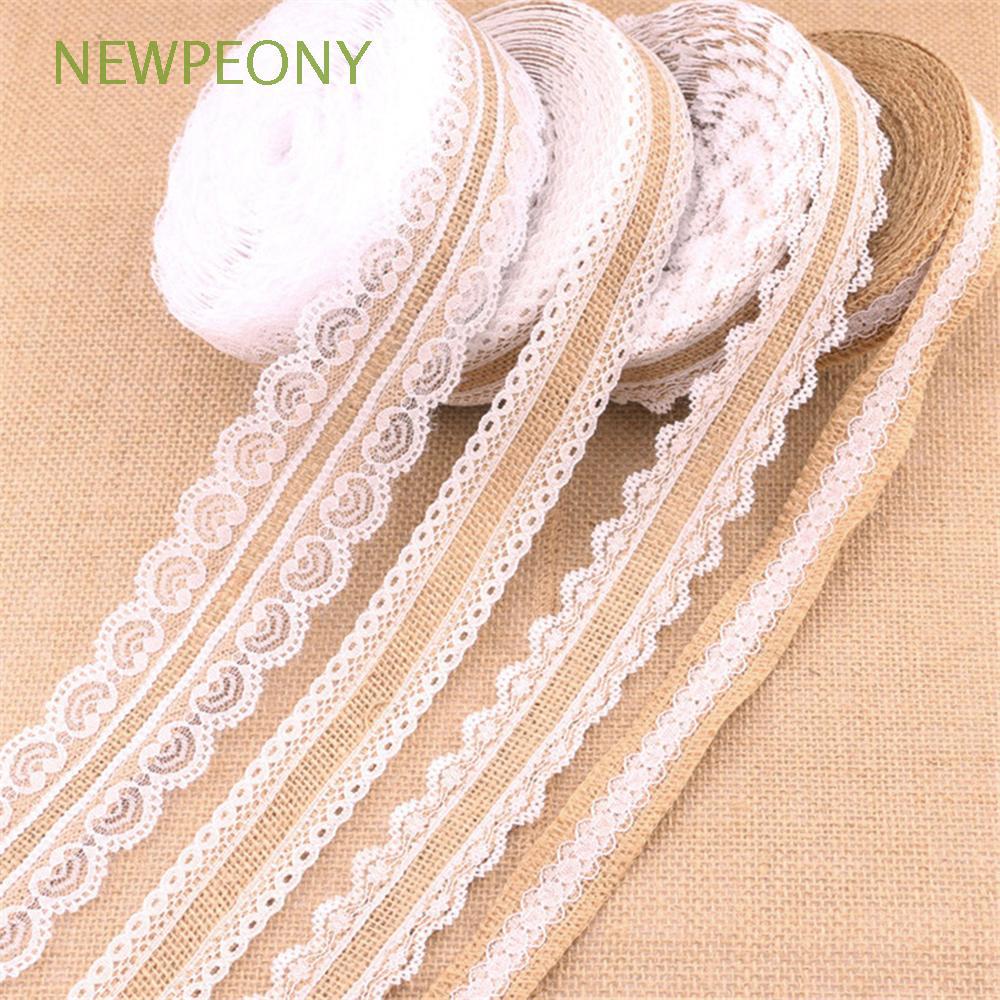 Dây ruy băng vải bố 2M trang trí