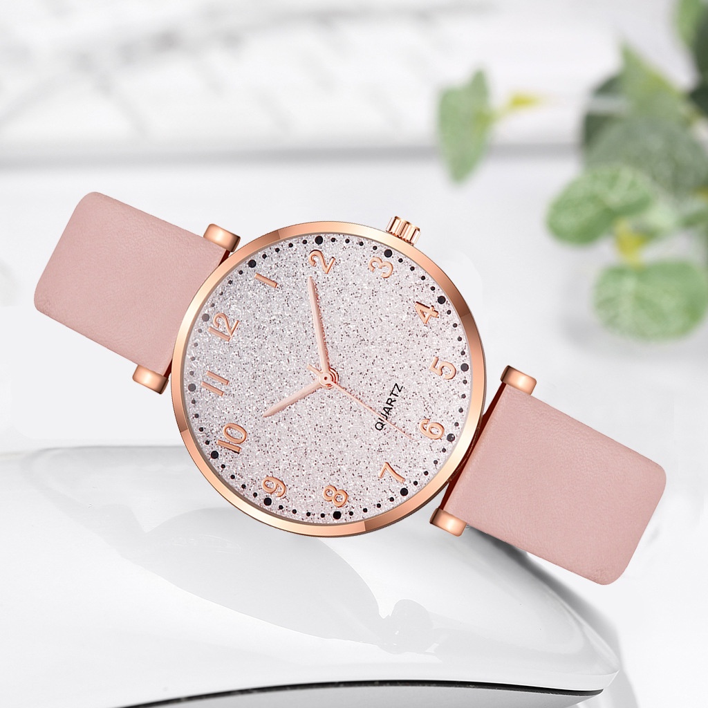 Đồng hồ đeo tay nữ D-ZINER ND47 dây da chính hãng đẹp cao cấp thời trang kèm hộp