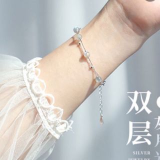 Lắc bạc mix đá phong thuỷ