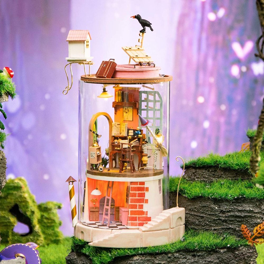 Mô Hình 3D Gỗ Robotime Nhà Tí Hon Robotime Series Mysterious World  DS001 - DS004