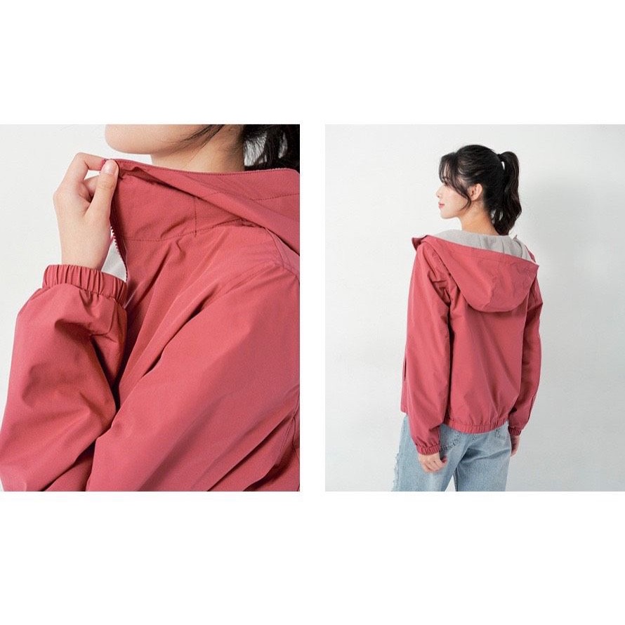 Áo Khoác Gió Lót Nỉ Bông Nữ NET LADIES