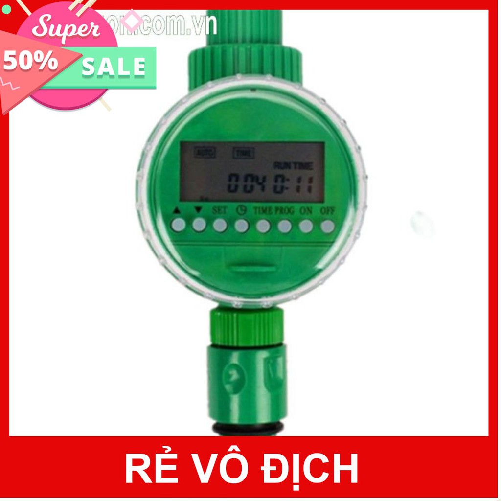 Hẹn giờ tưới - Đồng hồ hẹn giờ tưới cây tự động, chạy pin 1.5V