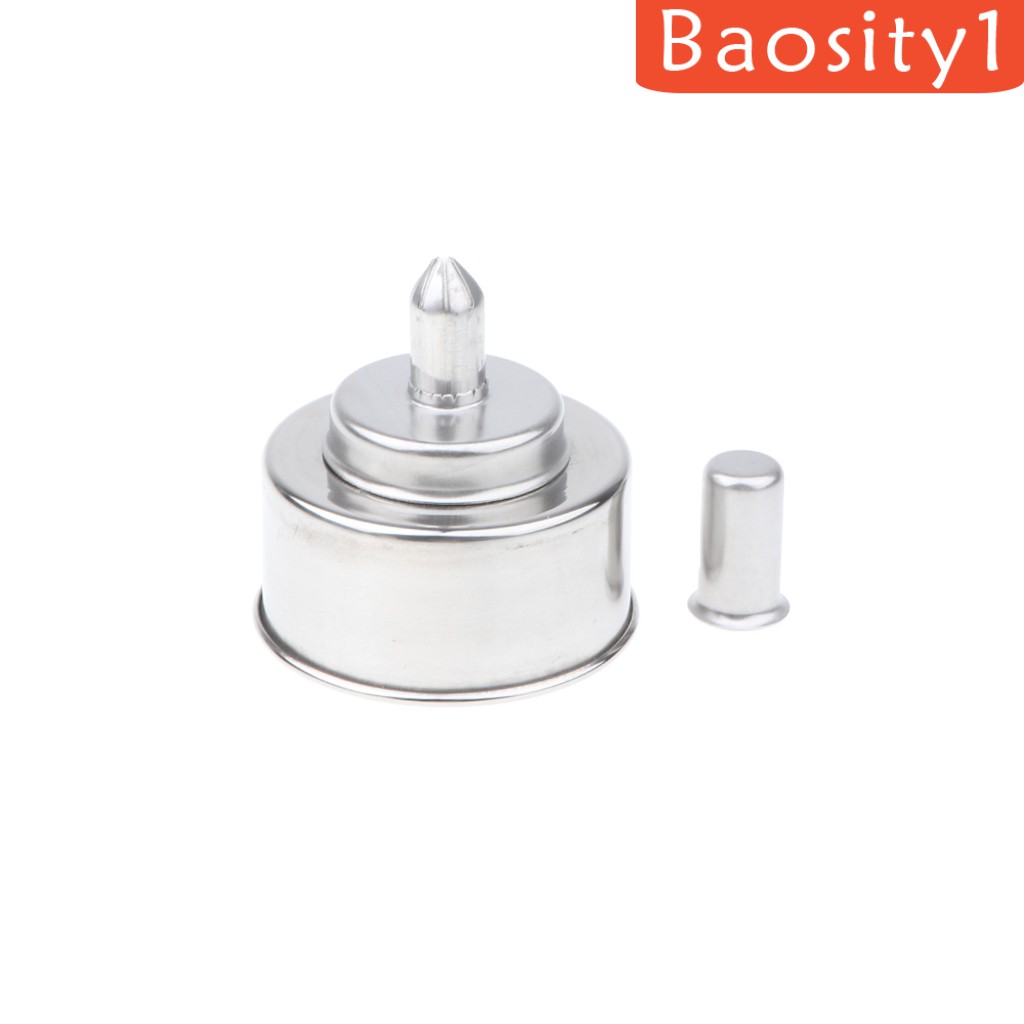 1 Đèn Cồn Bằng Thép Không Gỉ 200ml