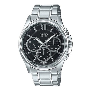 Đồng Hồ Nam Dây Thép Không Gỉ Casio MTP-E315D-1AVDF