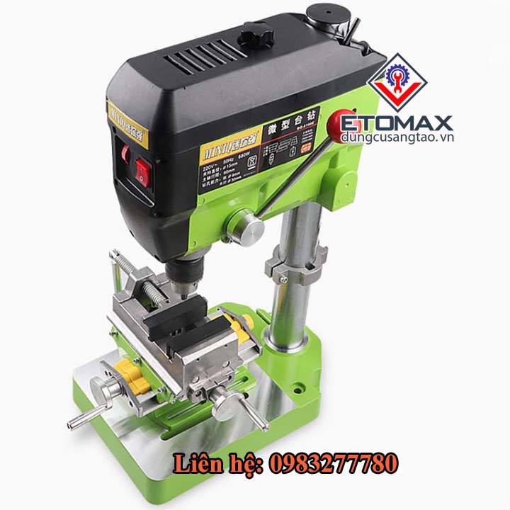 Bàn Trượt Hai Chiều Kết Hợp Ê Tô Khoan Bàn MINIQ BG6368 Gia Công Chính Xác