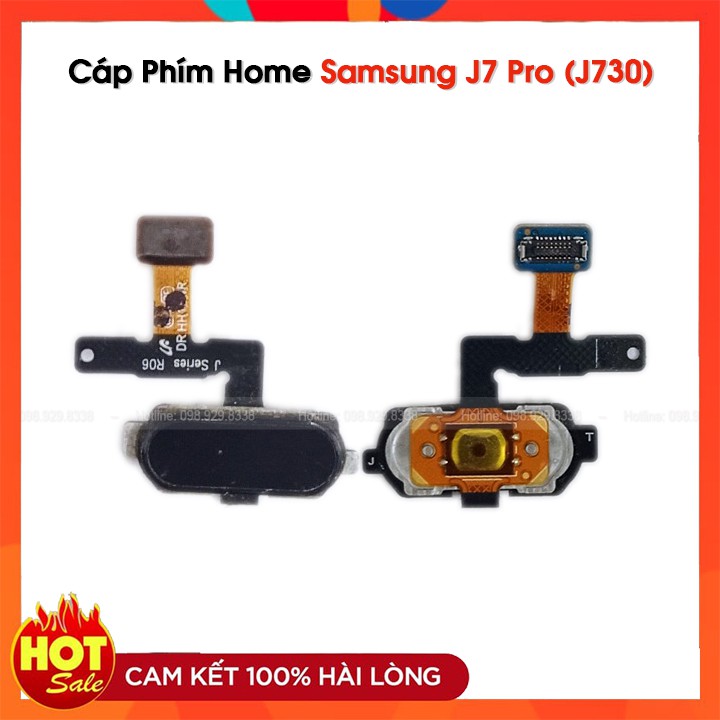 Cáp Phím Home Samsung J7 Pro / J730 Zin - Nút home zin bóc máy