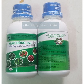 Phân bón lá vi lượng Nano Đồng 100ml
