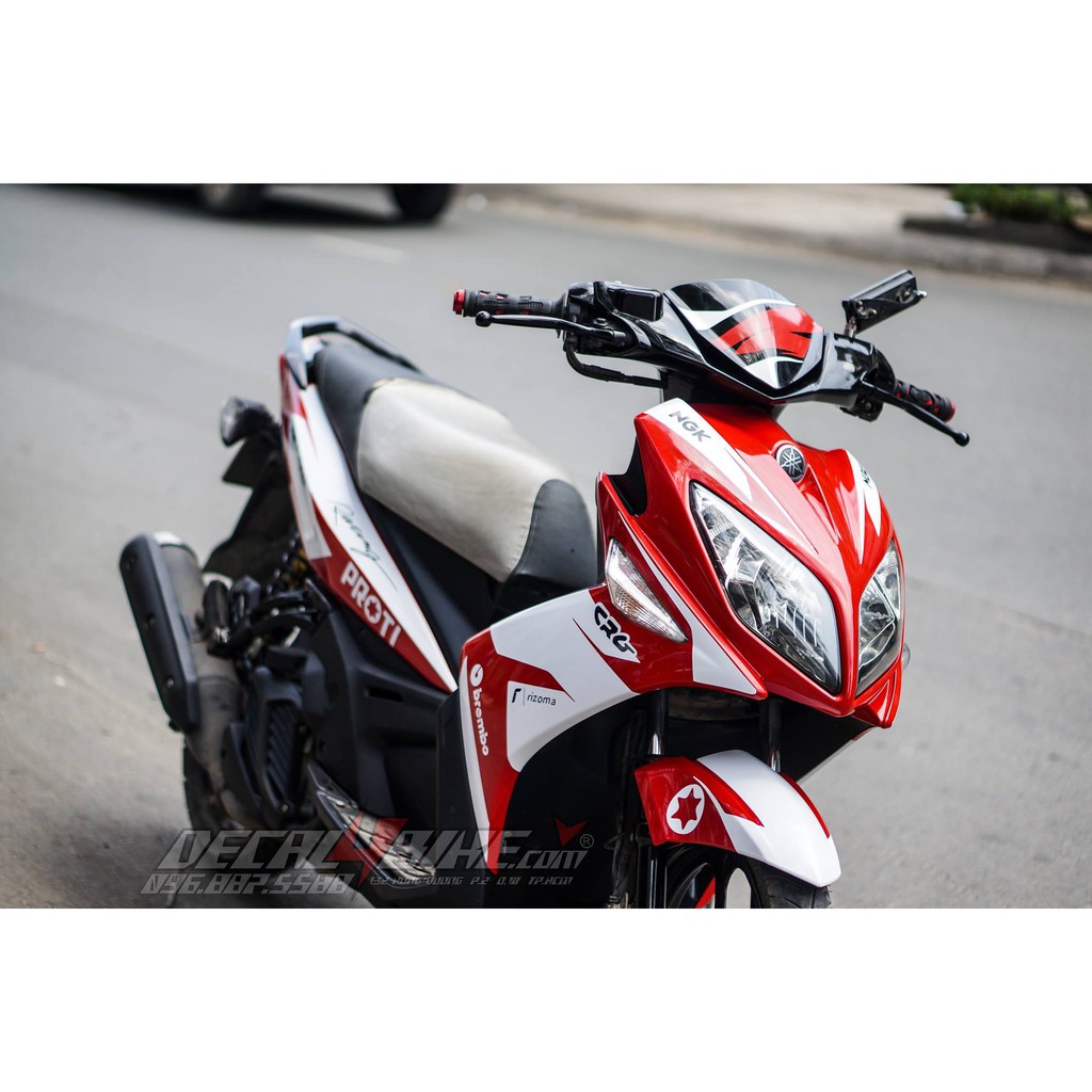 Tem trùm xe NOUVO LX PROTI RACING