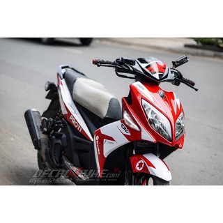 [D4B-Tem chuẩn xịn] Tem trùm xe NOUVO LX PROTI RACING