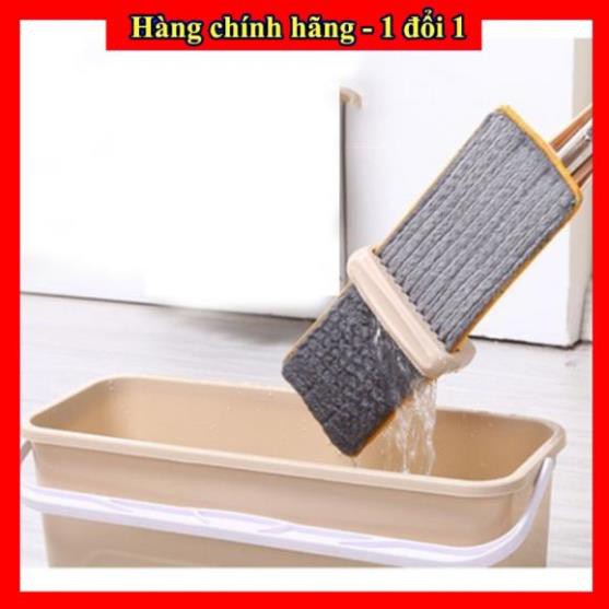 [Top sale] - cây lau nhà tự vắt | chổi lau nhà spin mop 360