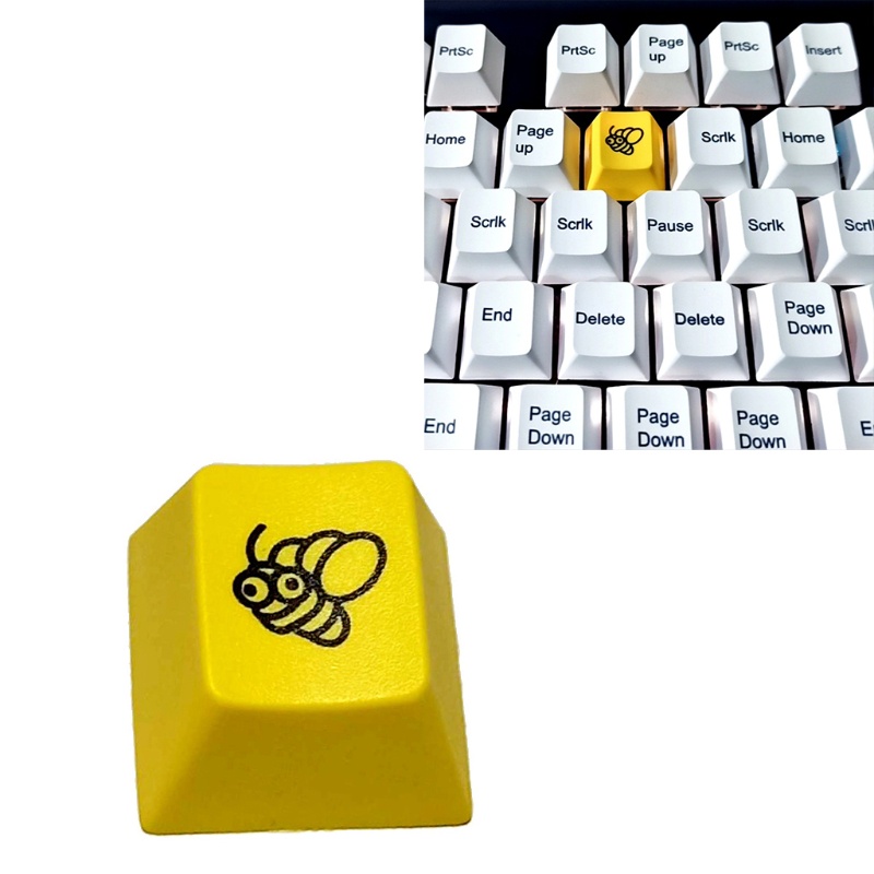 Nắp Đậy Phím Cơ Pbt Bền Bỉ Hình Ong Đốm