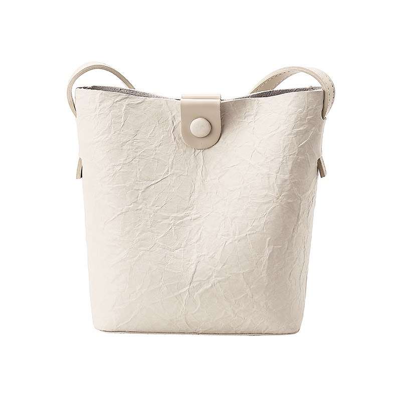 Túi đeo chéo mini bằng da PU màu xanh lá đơn giản thời trang cho nữ