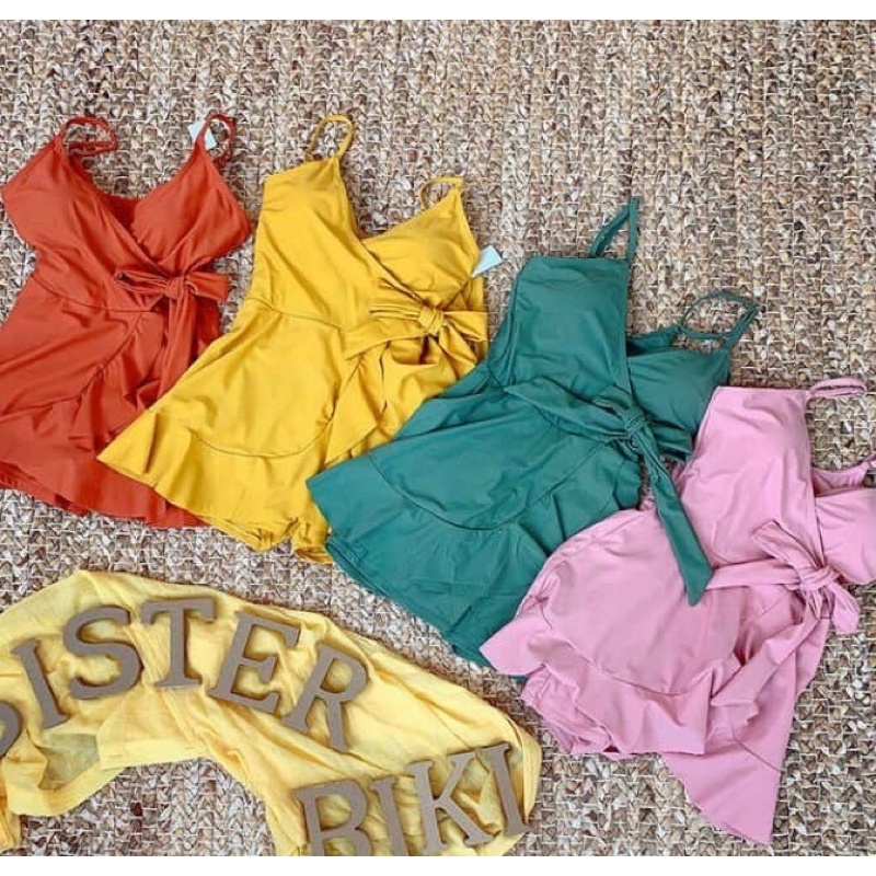 Bikini 1mảnh liền thân có mút nâng siêu dễ thương ( Hàng sẵn - mẫu thiết kế cao cấp)