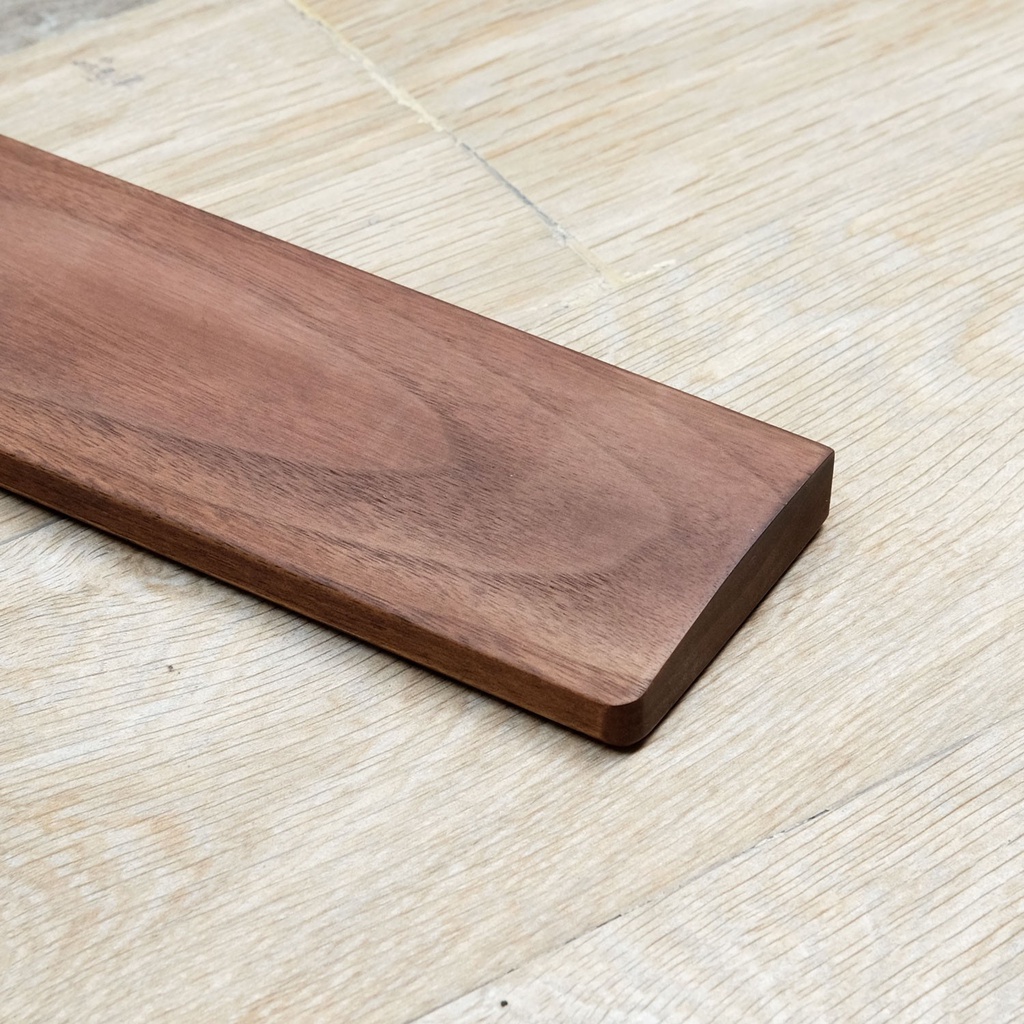 Kê lót tay bàn phím - gỗ óc chó  - 60% / TKL / Full-size - Dán sẵn feet chống trượt