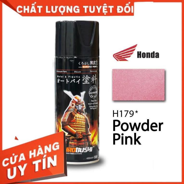 SƠN SAMURAI KUROBUSHI HONDA MÀU HỒNG PHẤN (POWDER PINK)(H179*)