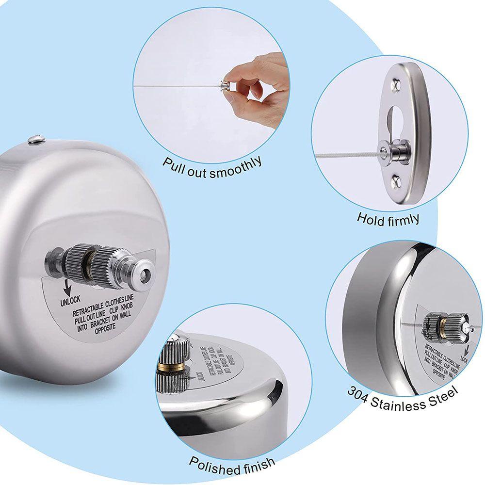 Dây Phơi Quần Áo 2.8M Ket1 Cao Cấp Tiện Lợi Dễ Sử Dụng