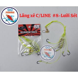 Lưỡi câu lăng xê Barbonnymus lưỡi sét/ Lưỡi câu lăng xê giá rẻ