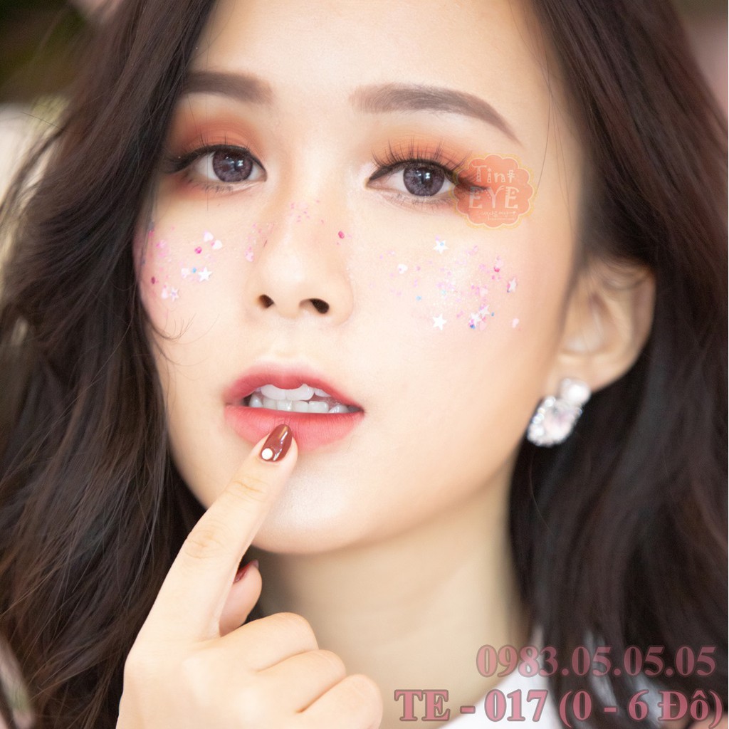 Kính Áp Tròng Sakura Brown Tinteye Lens TE-017