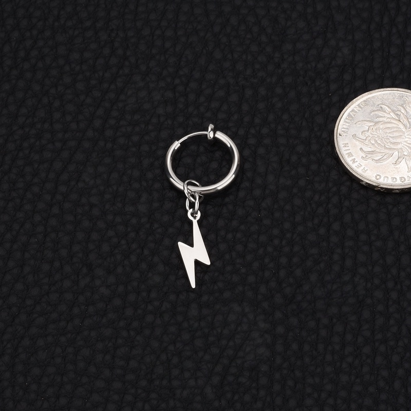 Bông Tai Dạng Kẹp 19A1341 Đơn Giản Hợp Thời Trang Phong Cách Hàn Quốc Cho Cặp Đôi