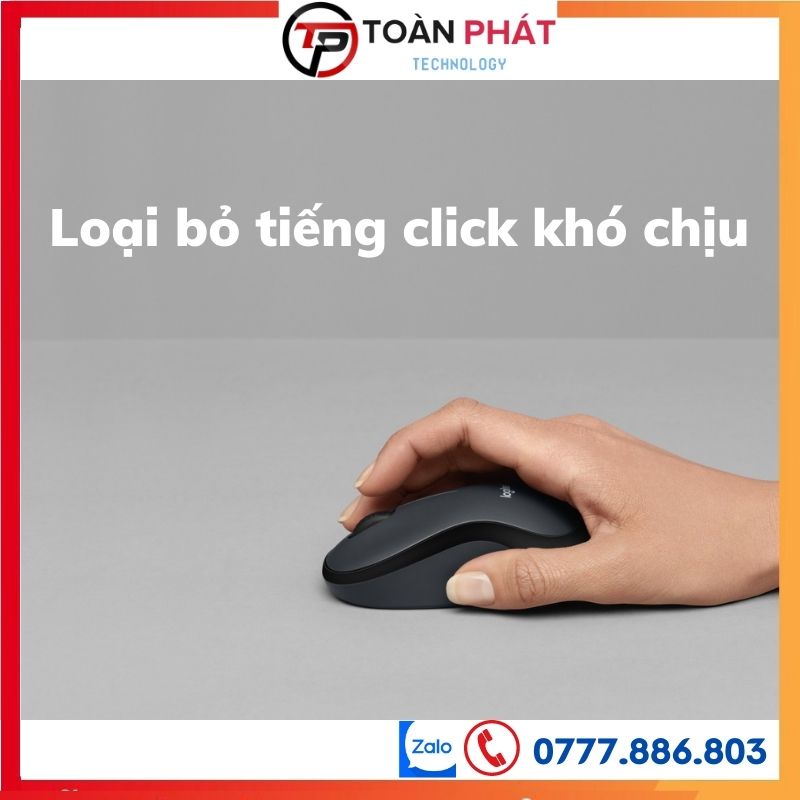 Chuột máy tính không dây Logitech M220 Chính hãng - Chuột không dây giá rẻ, chuot khong day bán chạy nhất