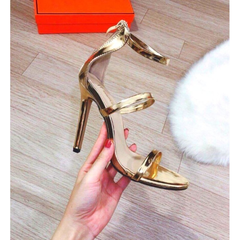 Giày Sandal cao gót bích phương 3 dây