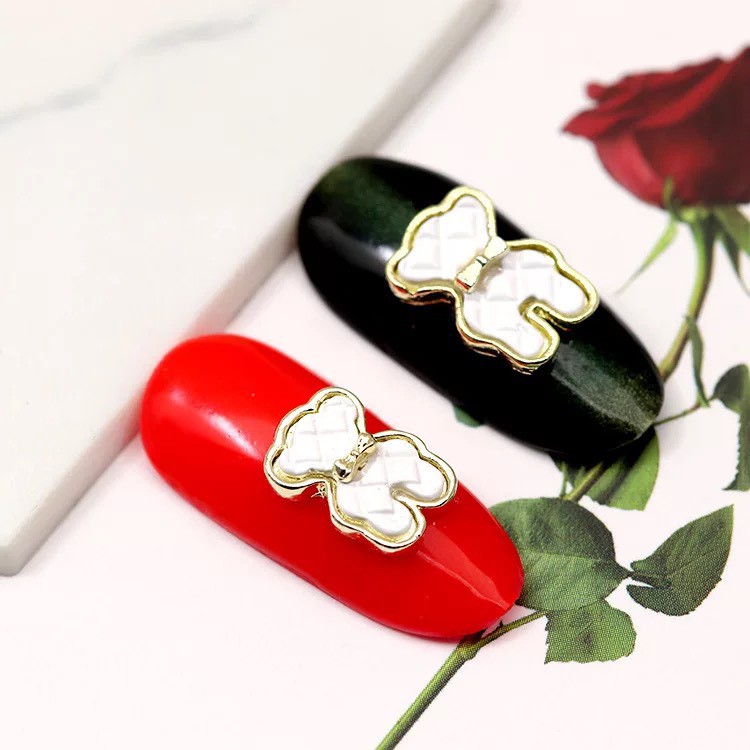 Charm gấu cao cấp trang trí móng phong cách nhật bản