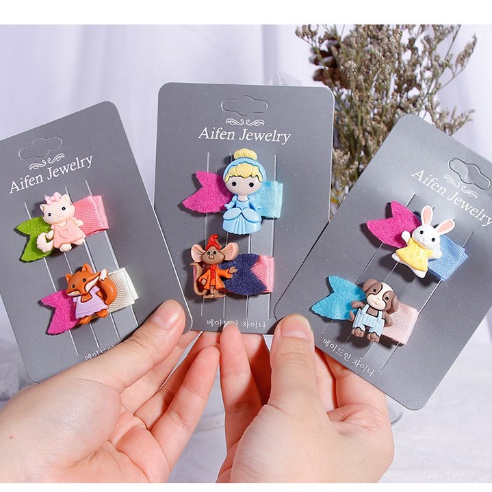 Combo Kẹp Tóc BOY GIRL Dành Cho Bé Gái - Hưng Long PC