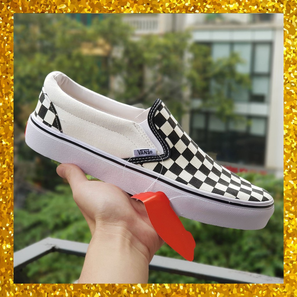 Giày Sneaker Kẻ Caro