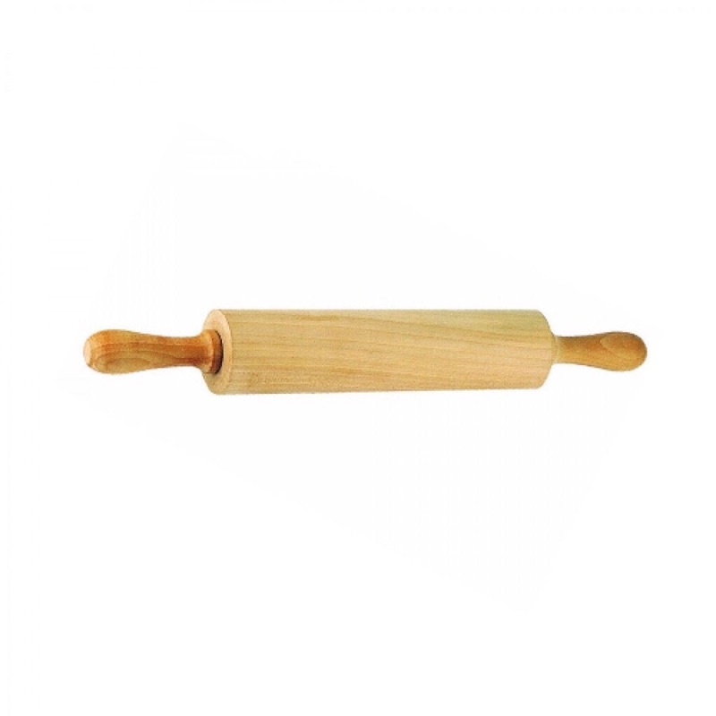 Cán lăn bột bằng gỗ cao cấp 38cm