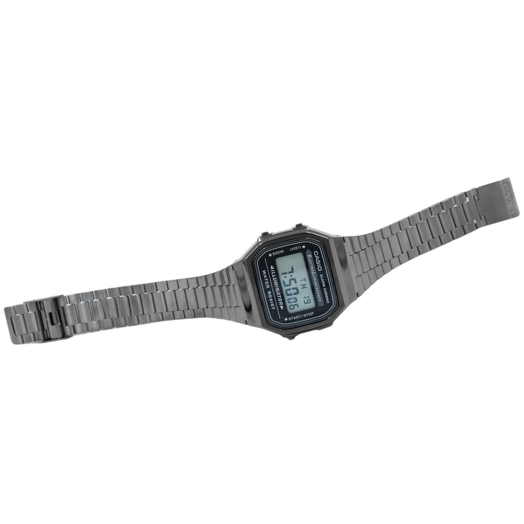 Đồng hồ unisex dây kim loại Casio chính hãng Anh Khuê A168WGG-1ADF (36mm)