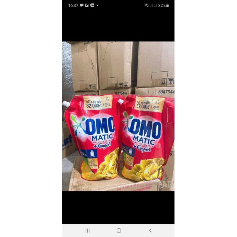 nước giặc omo comfor 3.7kys